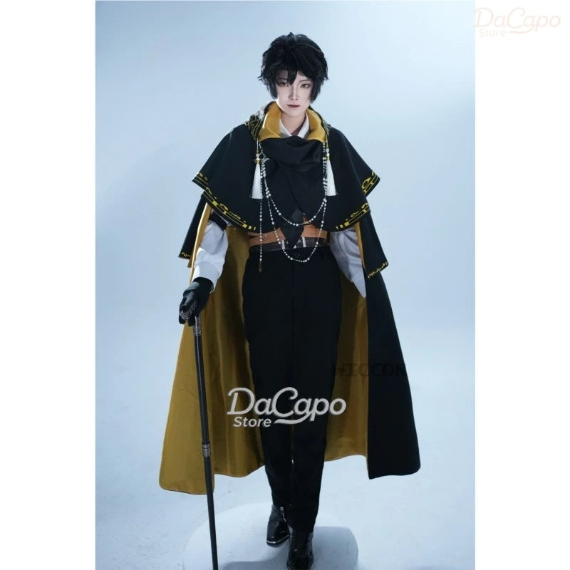Lord of the Mysteries Klein Moretti The Fool Yellow Cloak Cosplay Costume