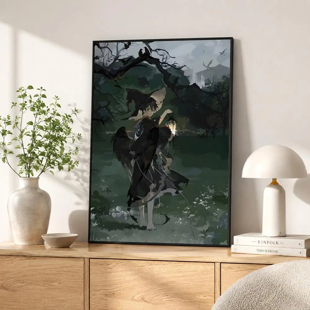 Lord of Mysteries Klein Moretti Lantern Poster