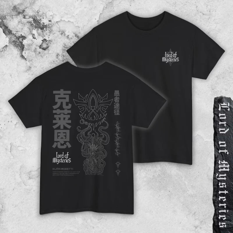 Lord of the Mysteries Klein Moretti Occult Symbol Black T-Shirt