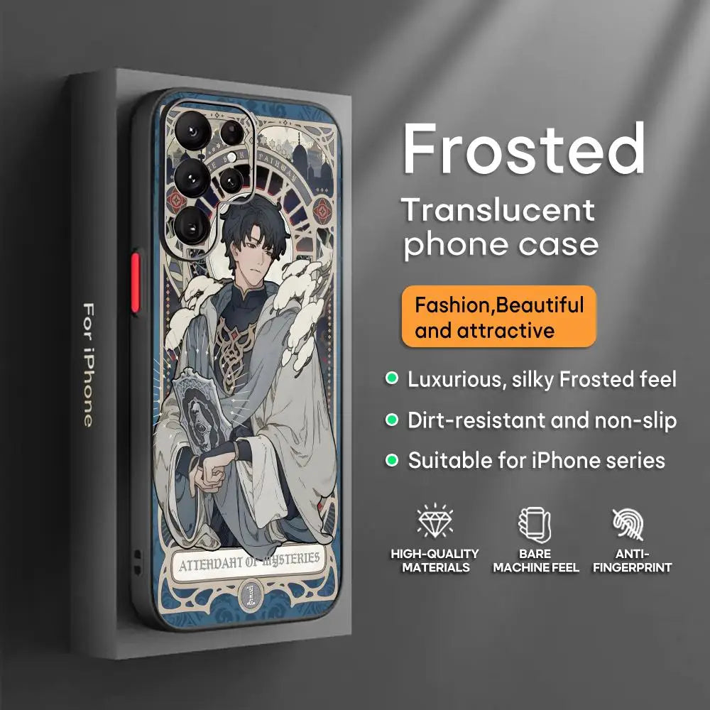 Lord of Mysteries Klein Moretti Attendant of Mysteries Frosted Samsung Galaxy Case