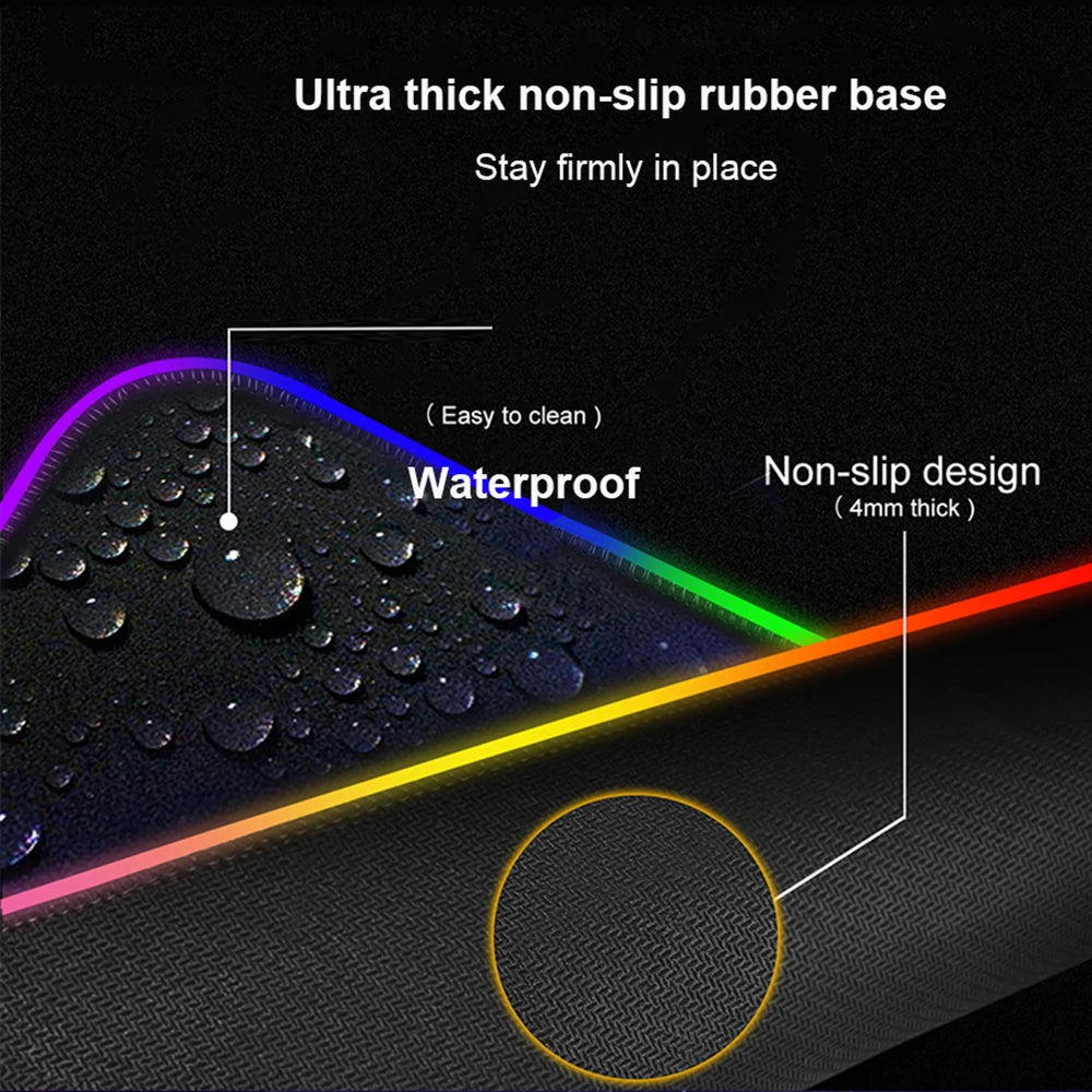 Lord of the Mysteries RGB Gaming Mouse Pad – The Serene Enigma