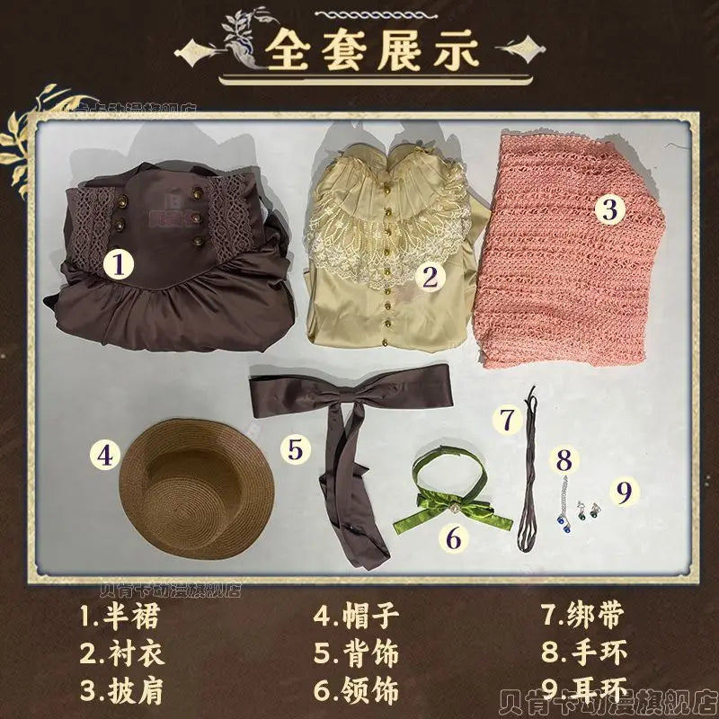 Lord of the Mysteries Fors Wall Cosplay Costume