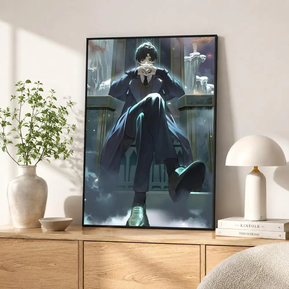 Lord of Mysteries Klein Moretti Above the Gray Fog Poster