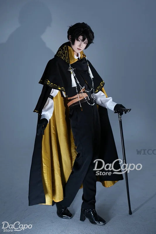 Lord of the Mysteries Klein Moretti The Fool Yellow Cloak Cosplay Costume