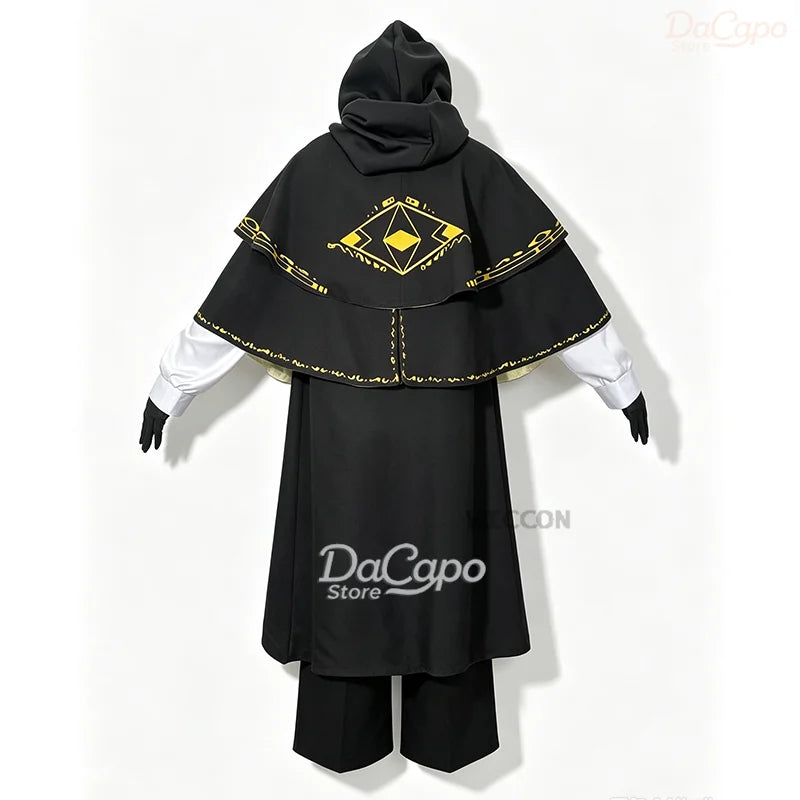 Lord of the Mysteries Klein Moretti The Fool Yellow Cloak Cosplay Costume