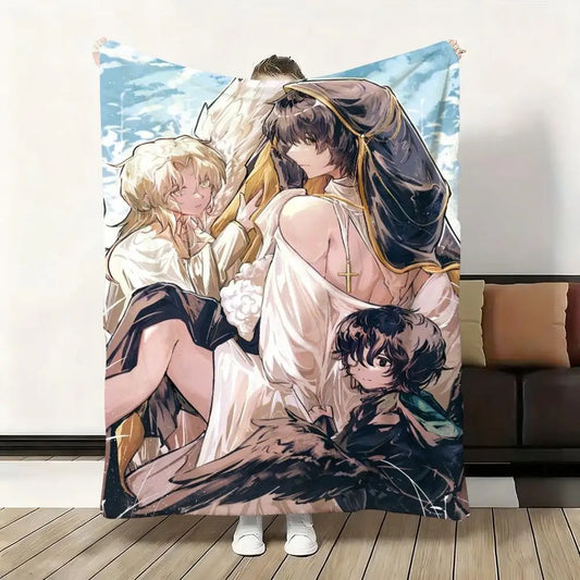 Lord of Mysteries Angelic Trio Fantasy Blanket