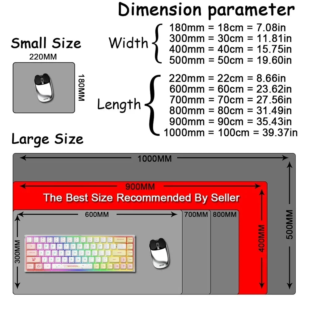 Lord of the Mysteries Anime Mouse Pad – Cosmic Clock