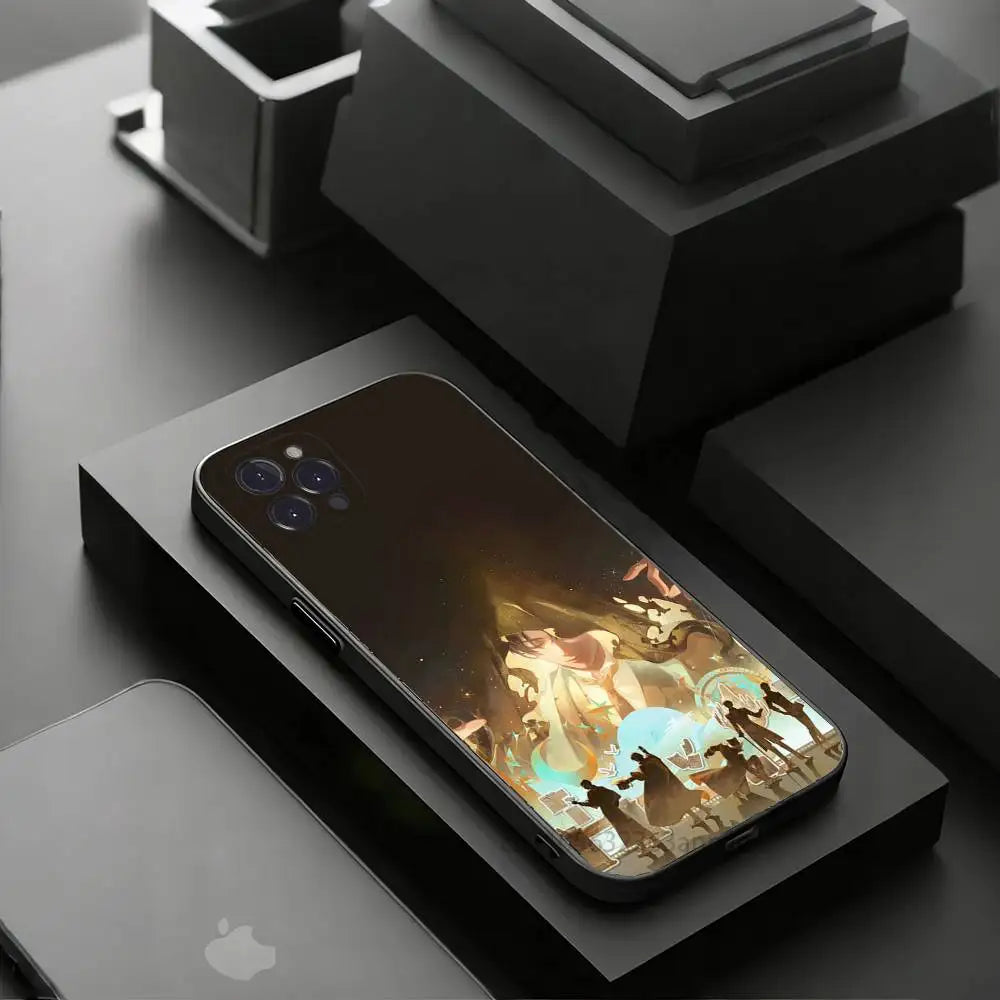 Lord of Mysteries Klein Moretti Tarot Club Golden Light iPhone Case