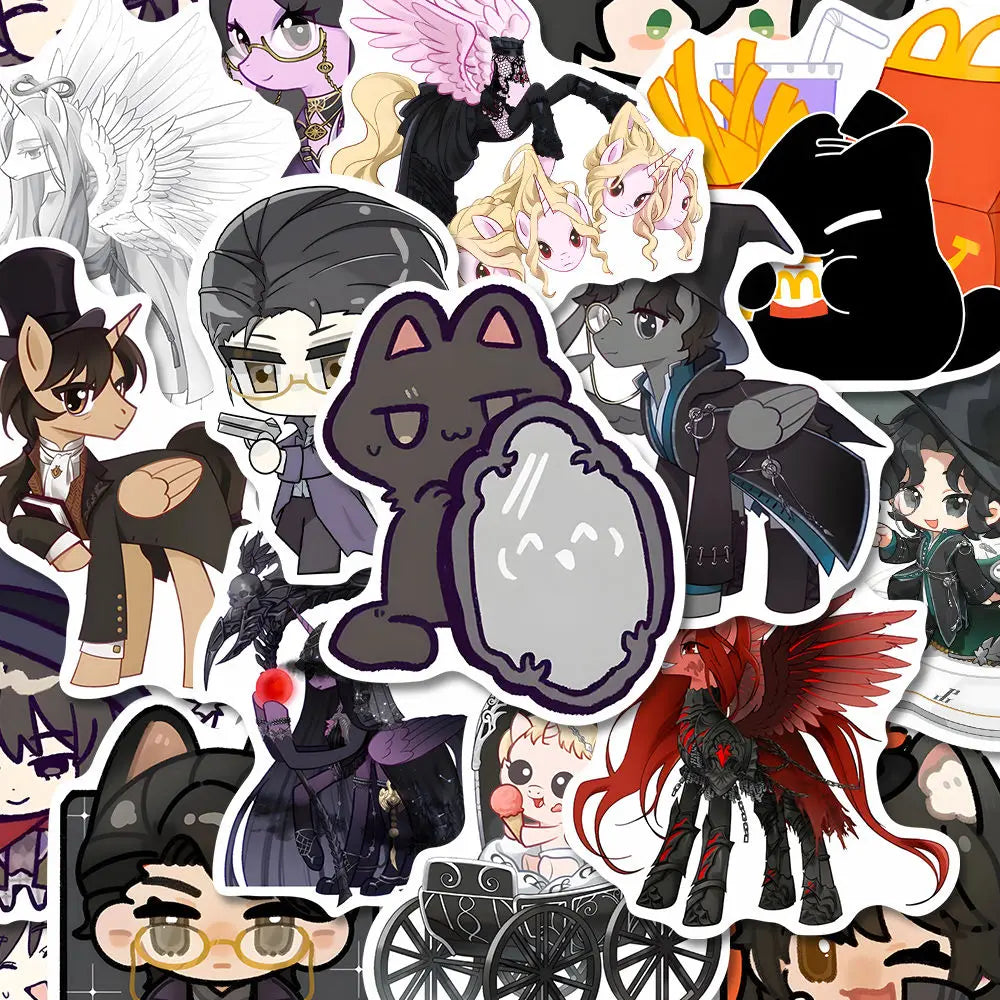 Lord of the Mysteries – 53pcs Chibi Sticker Pack (Mystic Characters Edition)