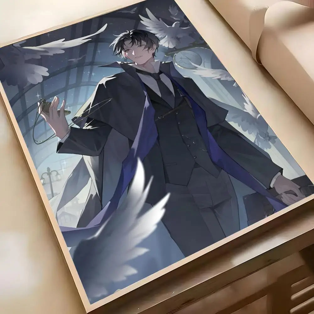 Anime Lord of the Mysteries Klein Moretti Destiny Fantasy Wall Poster