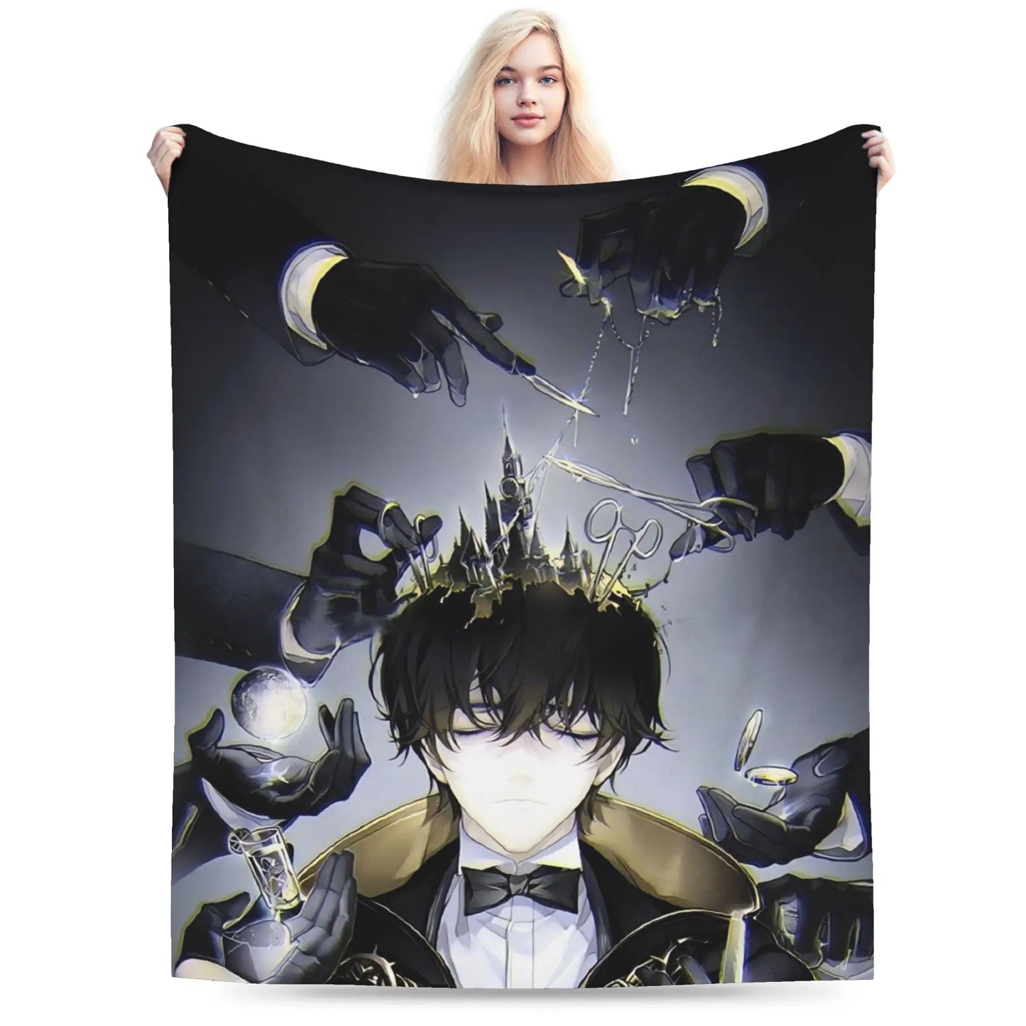 Lord of Mysteries Klein Moretti Marionettist Throw Blanket