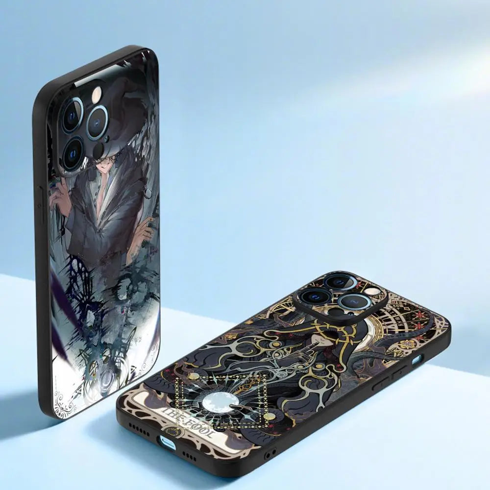 Golden Klein Moretti iPhone Case Lord of the Mysteries Art