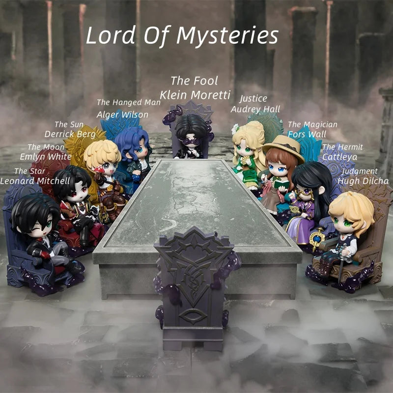 Lord of Mysteries Tarot Club Blind Box – Complete Collectible Figure Set (9 Characters)
