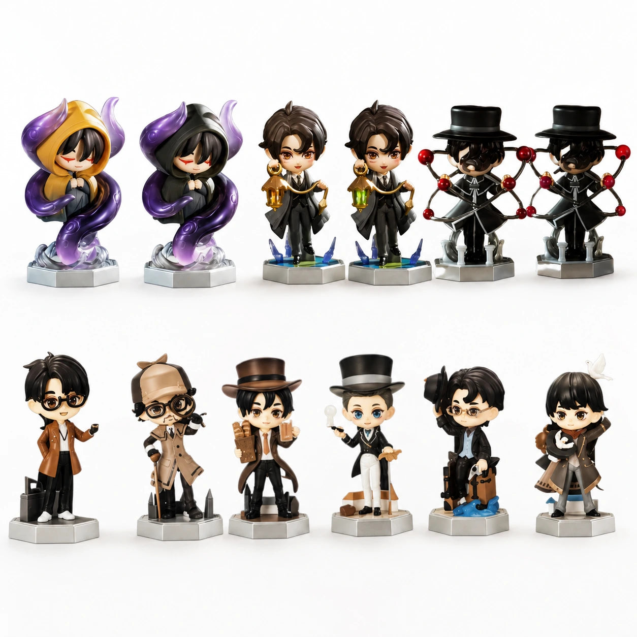 Lord of Mysteries 8-Piece Genuine Action Figure Set